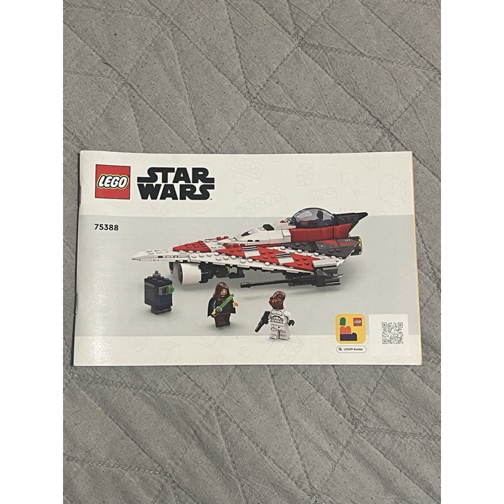 Lego 75388 Star Wars Jedi Bob's Starfighter Instruction Manual